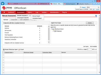Trend Micro OfficeScan screenshot 2