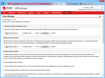 Trend Micro OfficeScan screenshot 9