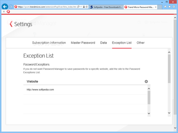 Trend Micro Password Manager screenshot 10