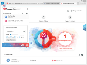 Trend Micro Password Manager screenshot 2