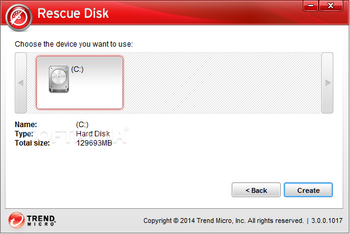 Trend Micro Rescue Disk screenshot 2