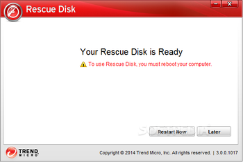 Trend Micro Rescue Disk screenshot 3