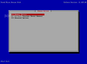 Trend Micro Rescue Disk screenshot 5