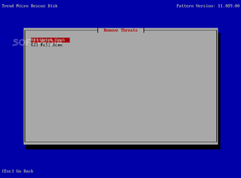 Trend Micro Rescue Disk screenshot 6