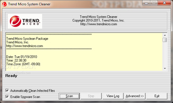 Trend Micro System Cleaner screenshot