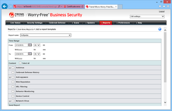 Trend Micro Worry-Free Business Security screenshot 11
