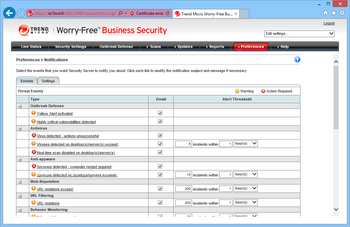 Trend Micro Worry-Free Business Security screenshot 12