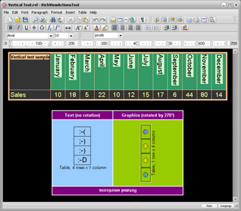 TRichView screenshot