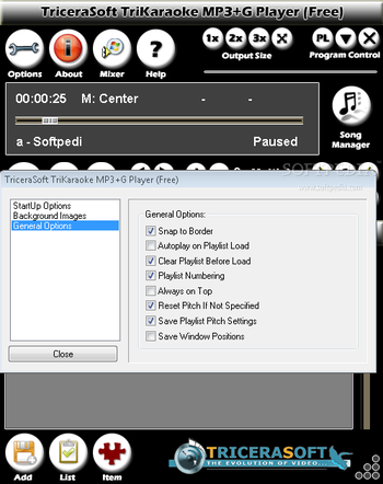 TriKaraoke MP3+G Player  screenshot 3