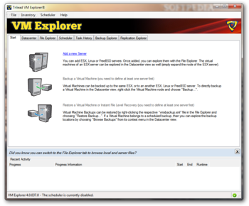 Trilead VM Explorer screenshot