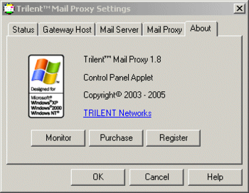 Trilent Mail Proxy screenshot