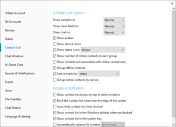 Trillian screenshot 11