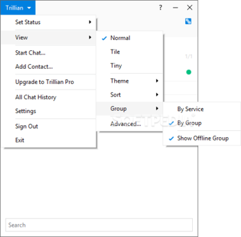Trillian screenshot 5