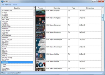 TriLogik Software WatchTV screenshot