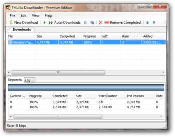 Trilulilu Downloader screenshot