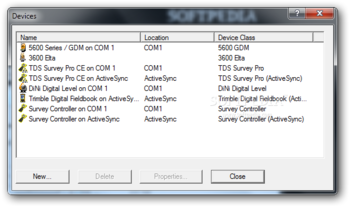 Trimble Data Transfer screenshot 2