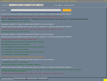 TriniDAT Data Application Server screenshot 2