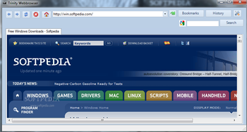 Trinity WebBrowser screenshot