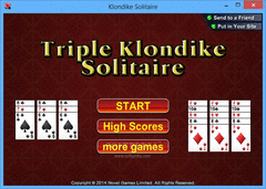Triple Klondike Solitaire screenshot