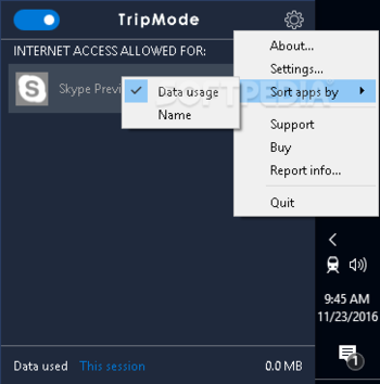 TripMode screenshot 2