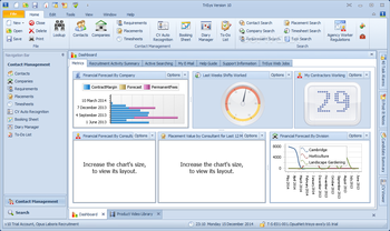 TriSys Recruitment Software screenshot