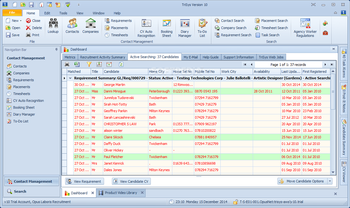 TriSys Recruitment Software screenshot 2