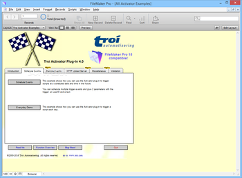 Troi Activator Plug-in screenshot