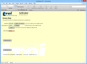 Troi Activator Plug-in screenshot 2