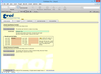 Troi Dialog Plug-in screenshot 5