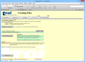 Troi File Plug-in screenshot 13