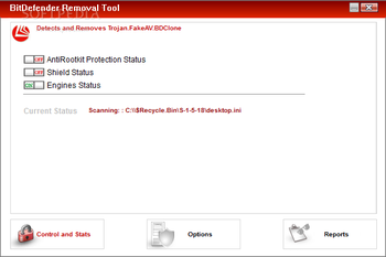 Trojan.FakeAV.BDClone Removal Tool screenshot