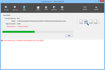 TrojanHunter screenshot 2