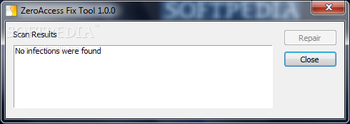 Trojan.Zeroaccess Removal Tool screenshot 2