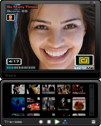 TronMe Interactive Music Player screenshot 2