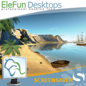 Tropic Island - Animated Screensaver screenshot
