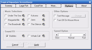 Tropical Aquarium ScreenSaver screenshot 3