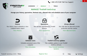 TrothAV Antivirus screenshot 3