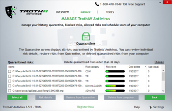 TrothAV Antivirus screenshot 5