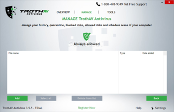 TrothAV Antivirus screenshot 6
