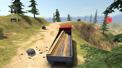 Truck Driver Steep Road screenshot 2