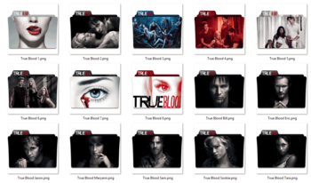 True Blood Folder Icon screenshot
