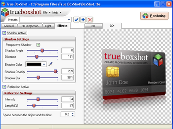 True BoxShot for Photoshop screenshot 2