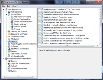 True System Security Tweaker screenshot 10