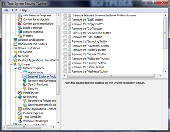 True System Security Tweaker screenshot 13