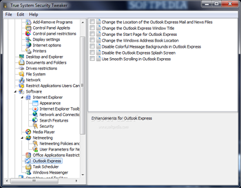 True System Security Tweaker screenshot 21