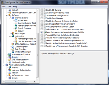True System Security Tweaker screenshot 25
