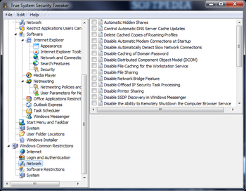 True System Security Tweaker screenshot 30