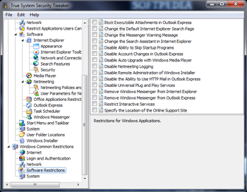 True System Security Tweaker screenshot 31