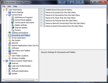 True System Security Tweaker screenshot 8