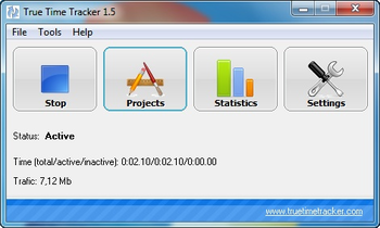 True Time Tracker screenshot 2